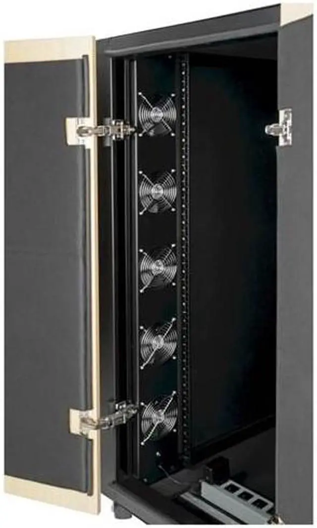 Alt view image 12 of 18 - Tripp Lite 24U SmartRack Sound Proof Server Rack - Quiet Acoustic Server Rack (SRQ24U)