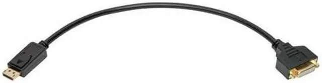 Alt view image 16 of 17 - Tripp Lite Displayport To Dvi Adapter Converter Cable M/F 1080P Black 1Ft