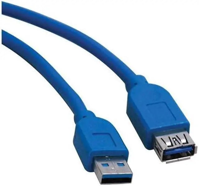Alt view image 4 of 4 - TRIPP LITE U324-016 USB 3.0 SUPERSPEED EXTENSION CABLE - USB-A TO USB-A, M/F, BLUE, 16 FT.