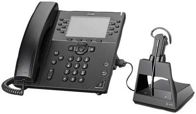 Alt view image 5 of 5 - Plantronics - Voyager 4245 Office (Poly) - Bluetooth Convertible Headset with 3 Wearing Styles - Connect to PC/Mac, Mobile & Desk Phone - Works with Teams, Zoom & More