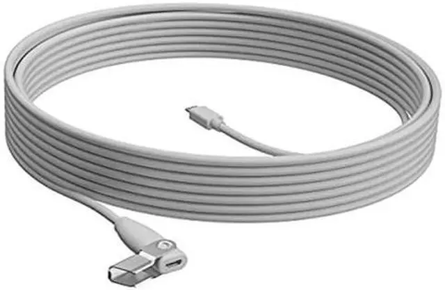 Alt view image 20 of 20 - Logitech Rally Mic Pod Extension Cable 10 meter Extension Cable 952000047