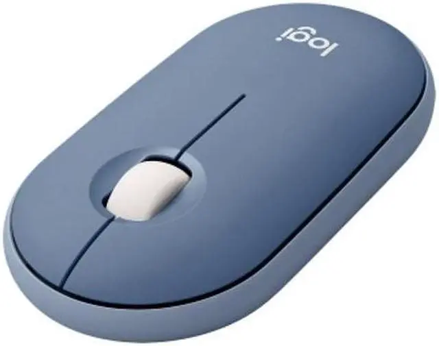 Alt view image 9 of 11 - Logitech Pebble M350 - Optical - Wireless - Bluetooth - Blueberry - 1000 dpi - Scroll Wheel - 3 Button(s)