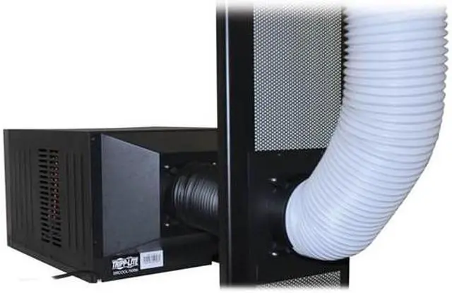 Alt view image 15 of 20 - Tripp Lite SRCOOL7KDUCT Exhaust Duct Kit For Rackmount Cooling Unit - Rack Air Duct Kit - Black