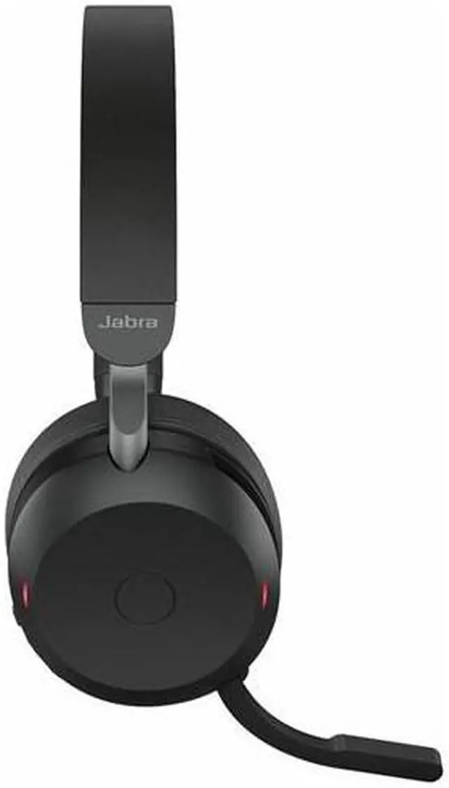 Alt view image 2 of 11 - Jabra Evolve2 75 UC with Charging Stand-Black-USB-C-27599-989-889 Evolve2 75 UC Stereo with Charging Stand
