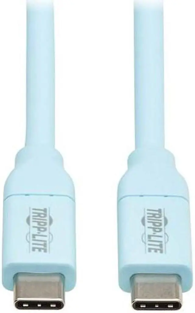 Alt view image 4 of 6 - TRIPP LITE USB-C CABLE ANTIBACTERIAL 240W BLUE 6FT - U040AB-006CS5LB