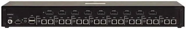 Alt view image 2 of 11 - Tripp Lite Secure Kvm Switch 8-port Single Head Displayport To Displayport 4k Niap Pp4 Secure KVM Switch