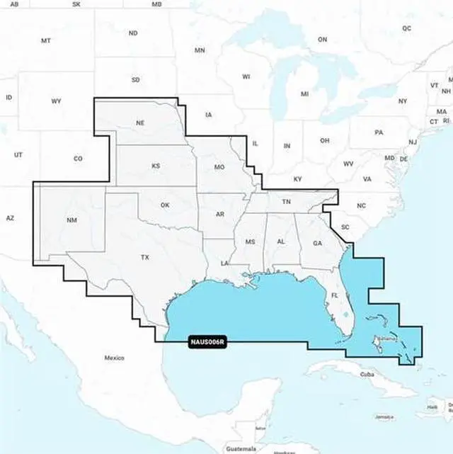 Main image of Navionics Plus NAUS006R US South - MicroSD Card NAUS006R U.S. South - MicroSD Card