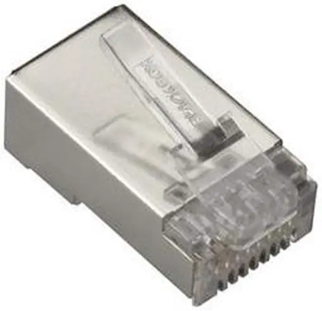 Alt view image 4 of 4 - MODULAR PLUG - CAT6, SHIELDED, RJ-45, 100-PACK, GSA, TAA, 45 DAY STANDARD RETURN