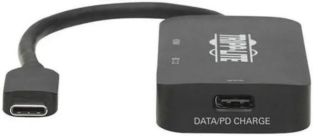 Alt view image 10 of 18 - Tripp Lite USB C Multiport Adapter 4K HDMI 4:4:4 USB-A USB C PD Charging