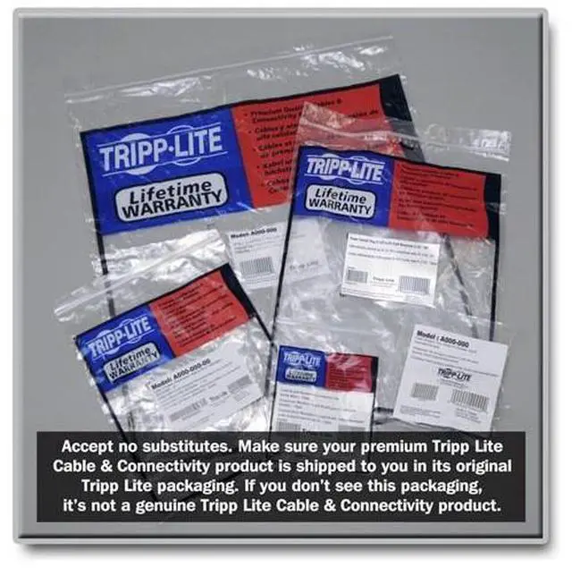 Alt view image 9 of 9 - Tripp Lite 3.5 mm Mini Stereo to 2 RCA Audio Y Splitter Adapter Cable (M/F), 6 in. (P315-06N)