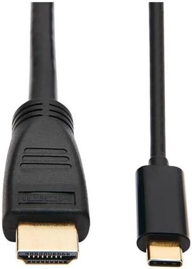 Alt view image 9 of 12 - Tripp Lite USB C to HDMI Adapter Cable USB 3.1 Gen 1 4K M/M USB-C Black 6ft