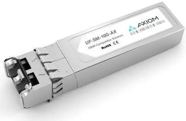 Alt view image 3 of 3 - Axiom UF-SM-10G-AX S - Sfp+ Transceiver Module (Equivalent To: Ubiquiti Uf-Sm-10G) - 10 Gigabit Ethernet - 10Gbase-Lr - Lc Single-Mode - Up To 6.2 Miles - 1310 Nm (Pack Of 2)
