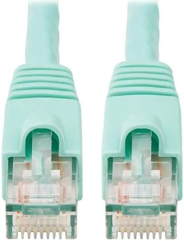 Alt view image 10 of 13 - TRIPP LITE N261-005-AQ 3 ft. Cat 6A Black Augmented Cat6 (Cat6a) Snagless 10G Certified Patch Cable, (RJ45 M/M) - Black