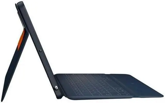 Alt view image 11 of 11 - Logitech Combo 3 Rugged Keyboard/Cover Case for iPad 8th Gen Blue 920009320