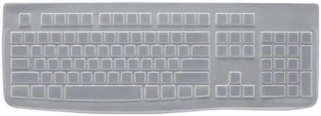 Alt view image 10 of 10 - Logitech Protective Covers for K120 Keyboard - Silicone