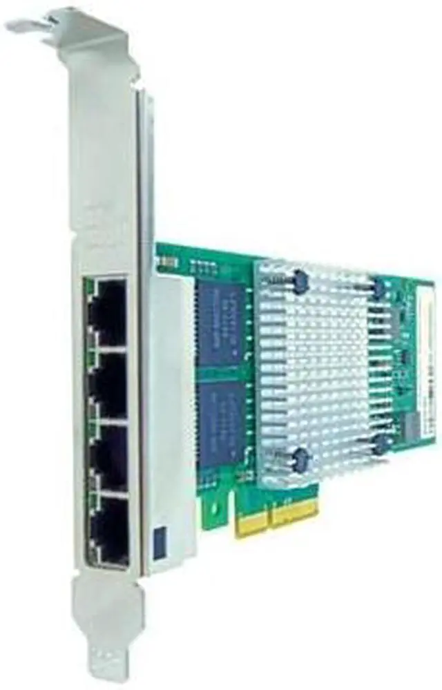 Alt view image 6 of 6 - AXIOM 10/100/1000MBS QUAD PORT RJ45 PCIE X4 NIC CARD FOR HP - 665240-B21