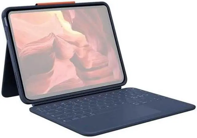 Alt view image 13 of 13 - Logitech Rugged Combo 4 Touch Rugged Keyboard/Cover Case (Folio) Apple iPad (10th Generation) iPad - 920-011130