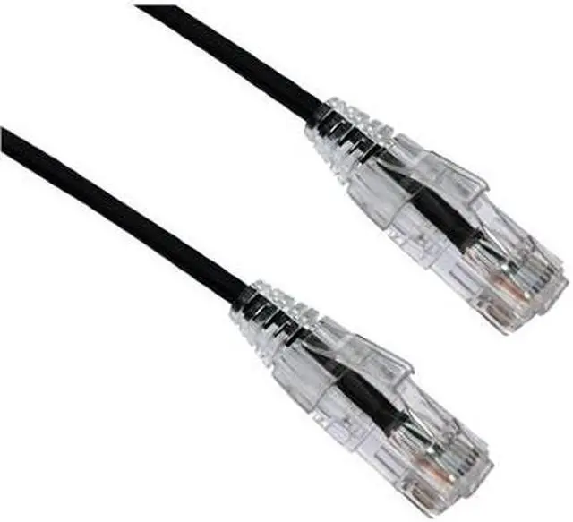Alt view image 2 of 2 - Axiom C6BFSB-K10-AX 10Ft Cat6 Bendnflex Ultra-Thin Snagless Patch Cable 550Mhz (Black)
