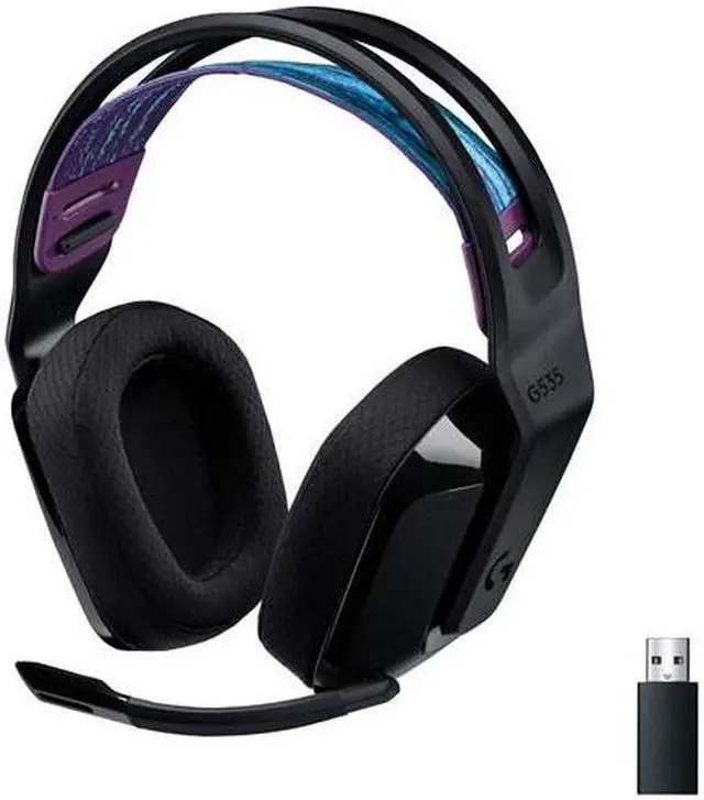 Main image of Logitech G535 Wireless Stereo Over-the-Ear Gaming Headset Black (981-000971)