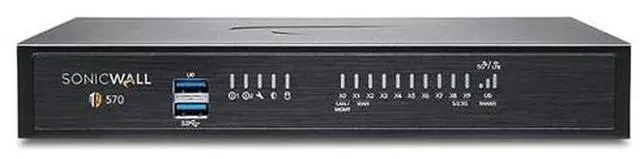 Alt view image 10 of 13 - SonicWall TZ570 Firewall (Gen 7) w/ Secure Upgrade Plus (2-Year Advanced Protection Security Suite) | 02-SSC-5686