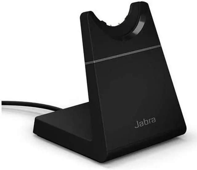 Alt view image 4 of 4 - Jabra Evolve2 65 Deskstand USB-A Headset Charging Stand, Black 14207-55