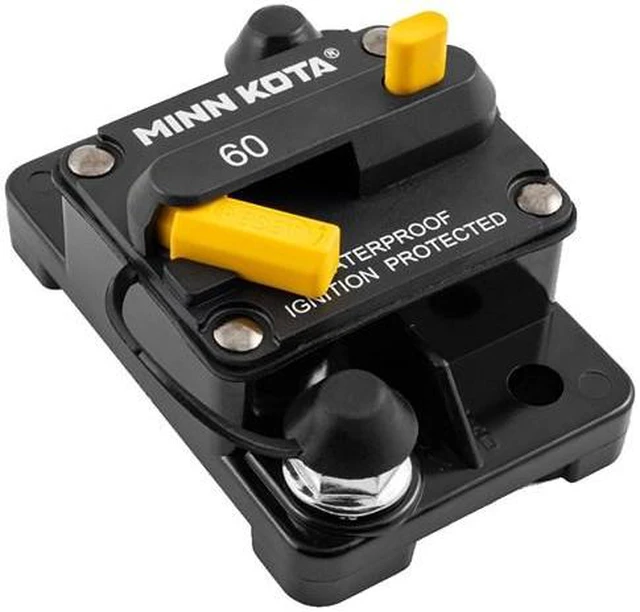Alt view image 3 of 8 - Minn Kota MKA-27 60AMP Circuit Breaker Minn Kota MKA-27 60AMP Circuit Breaker