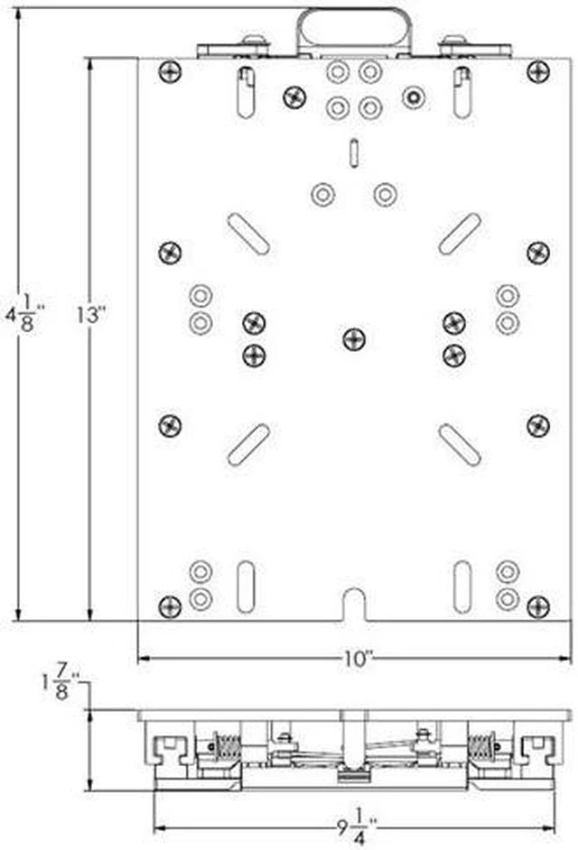 Alt view image 3 of 11 - TACO Marine Low Profile Adjustable Seat Slide Low Profile Adjustable Seat Slide
