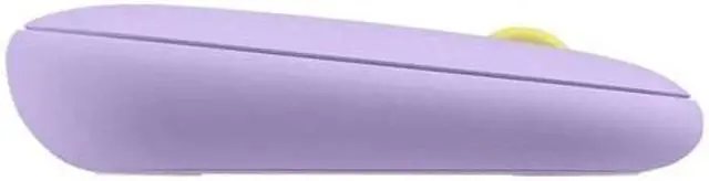 Alt view image 18 of 18 - Logitech Pebble M350 Wireless Mouse - Optical - Wireless - Bluetooth/Radio Frequency - 2.40 GHz - Lavender Lemonade - USB - 1000 dpi - Scroll Wheel - 3 Button(s)