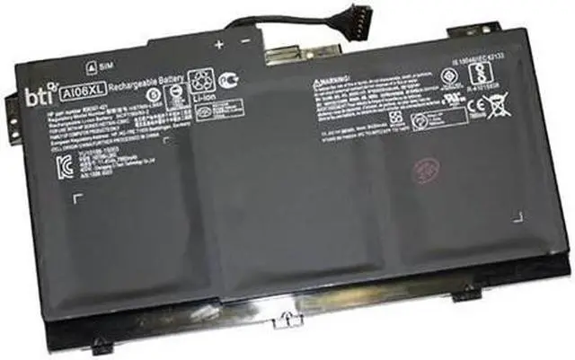 Alt view image 6 of 6 - BTI 11.4V 96W 6-Cell Battery for Select HP Laptops AI06XL-BTI