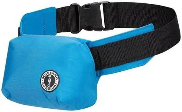 Main image of Mustang Minimalist Inflatable Belt Pack - Azure Blue - Manual