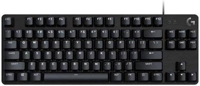 Alt view image 15 of 15 - Logitech G413 TKL SE Mechanical Gaming Keyboard - Compact Backlit Keyboard with Tactile Mechanical Switches, Anti-Ghosting, Compatible with Windows, macOS - Black Aluminum