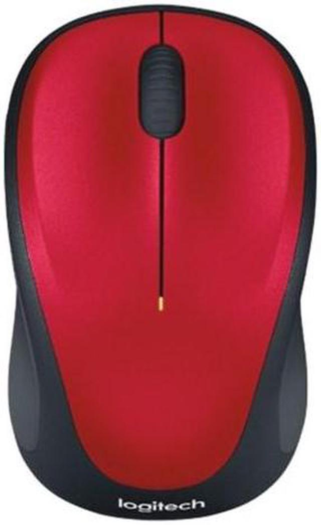 Main image of Logitech M317 Wireless Mouse, 2.4 GHz with USB Receiver, 1000 DPI Optical Tracking, 12 Month Battery, Compatible with PC, Mac, Laptop, Chromebook - Red