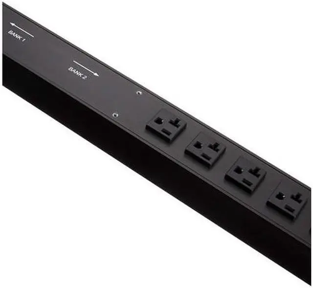 Alt view image 16 of 16 - Tripp Lite PDU Basic 24 5-15/20R L5-30P 2.9kW 120V 10ft Cord 63.75in 0U PDUV30