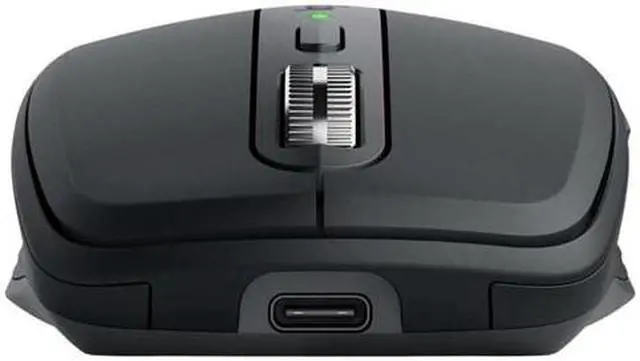 Alt view image 10 of 10 - Logitech MX Anywhere 3S for Business - Wireless Mouse - Darkfield - Wireless - Bluetooth - Rechargeable - Graphite - USB Type C - 1000 dpi - 6 Button(s) - 4 Programmable Button(s)