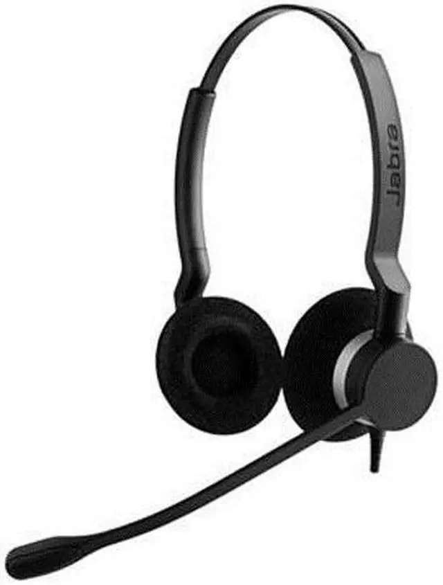 Alt view image 3 of 6 - Jabra BIZ 2300 Duo USB For UC Duo Corded Headset
