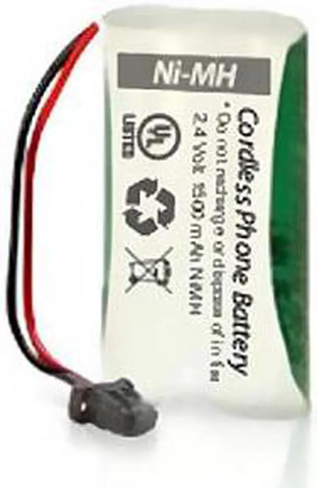Alt view image 3 of 7 - Dantona 2.4V, 750mAh Uniden BT-1008 Equivalent Battery (BATT1008)