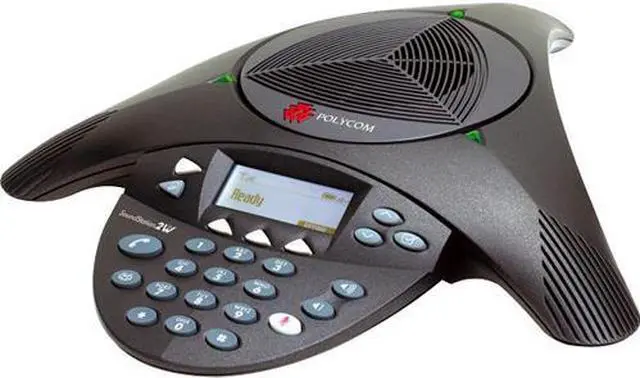 Main image of Polycom 2200-07800-160 Wireless Conference Phone SoundStation2W DECT 6.0