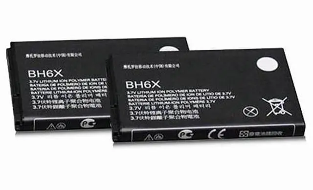 Alt view image 3 of 3 - eForCity White 2-piece BH6X Battery Liion for Motorola Atrix 4G MB860 AT&T 647068