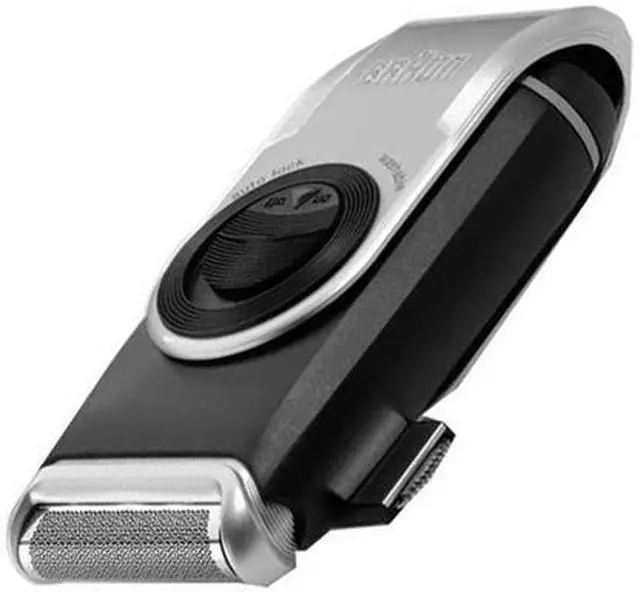 Alt view image 3 of 7 - Procter and Gamble 10069055857912 Braun Mobile Shaver Silver M90