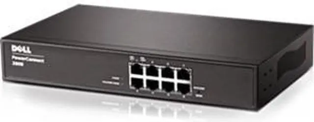 Main image of Dell 469-4242 Dell PowerConnect 2808 Ethernet Switch - 8 Ports - Manageable - 10/100/1000Base-T - 8 x Network - 2 Layer Supported - 1U High - Rack-mountableLifetime Limited Warranty