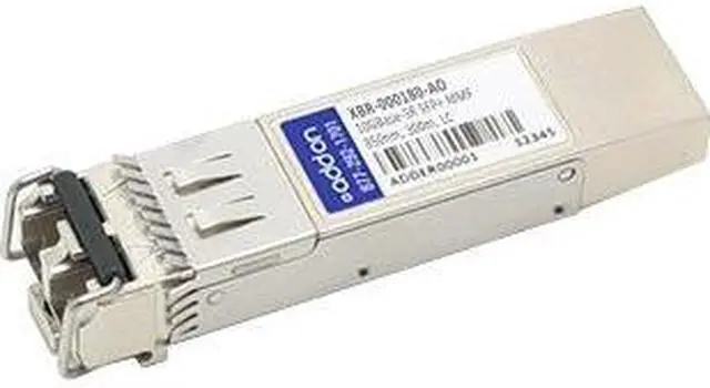 Alt view image 2 of 8 - Brocade (Formerly) XBR-000180 Compatible TAA Compliant 10GBase-SR SFP+ Transceiver (MMF, 850nm, 300m, LC, DOM)