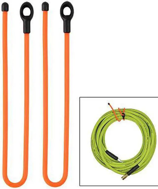 Main image of NITE IZE GEAR TIE LOOPABLE TWIST TIE 24" ORANGE 2PK GLL24-31-2R6