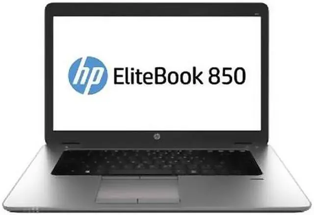 Main image of HP Laptop EliteBook Intel Core i5-6300U 8GB Memory 256 GB SSD Intel HD Graphics 520 15.6" Non-Touch Screen Windows 7 Professional 64-Bit (Windows 10 Pro downgrade) 850 G3 (V1H19UT#ABA)