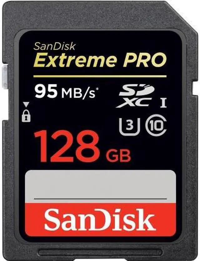 Alt view image 5 of 9 - SanDisk - SDSDXP-128G-A46 - SanDisk Extreme Pro 128 GB SDXC - Class 10/UHS-I - 95 MB/s Read - 90 MB/s Write - 1 Card -