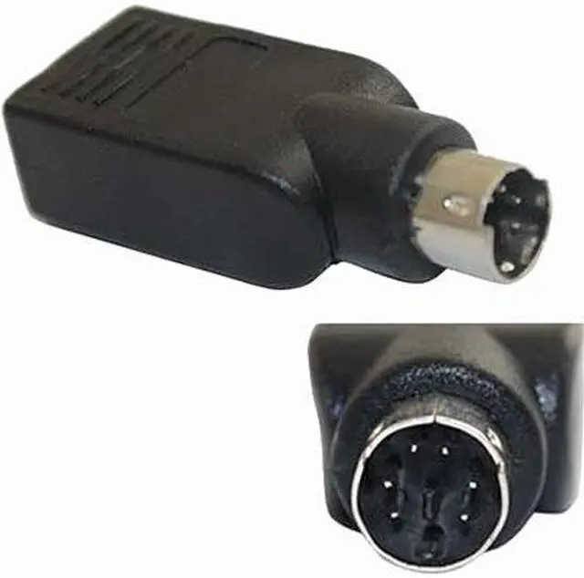 Main image of 4XEM 6-Pin PS/2 Male To USB Female Keyboard Adapter