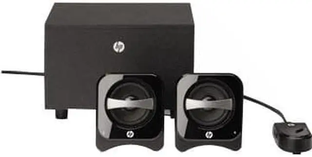 Alt view image 2 of 2 - HP Consumer BR386AA#ABL 2 1 compact speaker system