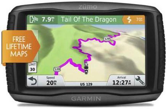 Garmin Zumo 595LM 5-inch Glove-Friendly Touch Screen Motorcycle GPS w/ Map Updates GPS Navigation - Newegg.com