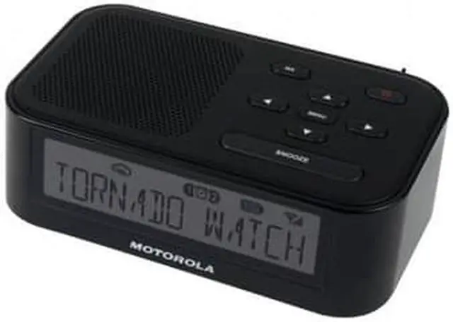 Alt view image 9 of 11 - MOTOROLA MWR815 Desktop Weather Radio