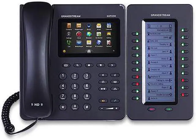 Alt view image 2 of 8 - Grandstream GS-GXP2200EXT Expansion Module for VoIP Phone