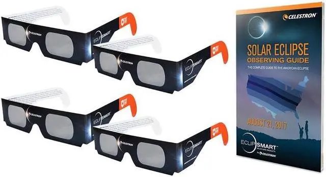 Alt view image 2 of 11 - Celestron EclipSmart Solar Shades Observing Kit